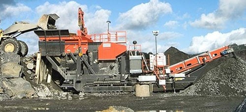 Sandvik UJ540 Mobile Jaw Crusher
